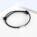 925 Sterling Silver Dolphin Couple Bracelet Adjustable High Wax Line Jewelry