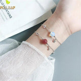 Opal Crystal 925 Sterling Silver Bracelets For Women