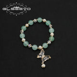 Zircon Butterfly Bracelet Natural Pearls Romantic Charm Fine Jewelry
