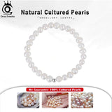 Single Pearl Bracelet Sterling Silver Jewelry