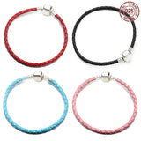 925 Silver Buckle Bracelet Snake Bone Chain DIY Gift