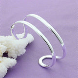 925 Silver Double Layer Bracelet for Women