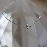 925 Sterling Silver Charm Bracelet with Zircon