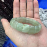 Hua Show Jade Stone Beads Bracelet Natural Gemstone Bangle For Women
