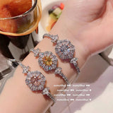 Snowflake Zircon Tennis Bracelet for Women