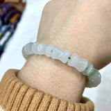 Jade Stone Beads Bracelet Natural Gemstone for Women Gift