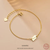 925 Sterling Silver Bracelet for Women Engagement Party Jewelry