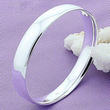 925 Sterling Silver 10mm Bracelet Bangle Wedding Party Jewelry