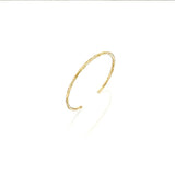 Minimalistic Style Metal Opening Bangle Bracelet For Women