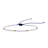 Opal Stone Bracelets for Women 3mm Beads Adjustable Braided Bracelet Gift