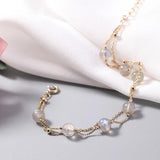 Moonstone Bracelet 925 Silver Jewelry for Women