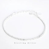 Minimalist Silver 925 Sterling Women's Bracelet