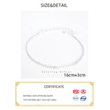 Minimalist Silver 925 Sterling Women's Bracelet