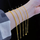 14K Caterpillar Cauliflower Bracelet for Women Wedding