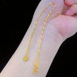 14K Caterpillar Cauliflower Bracelet for Women Wedding