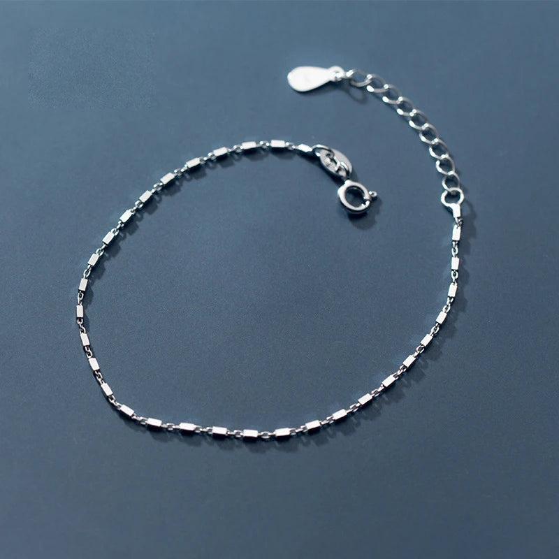 925 Silver Women's Bracelet Elegant Jewelry