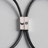 925 Sterling Silver Couple Classic Rope Bracelets Thread Line Silver Jewelry