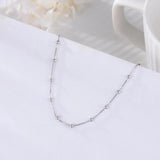 S925 Sterling Silver Beads Bracelet Artistic Jewelry for Women