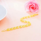 European Leaf Heart Rabbit 18KT Bracelets