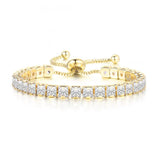 Zircon Tennis Bracelet Women's Jewelry Rose Gold Gift