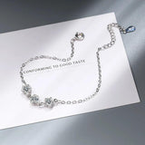 925 Silver Party Bracelet with 1ct Diamond for Women
