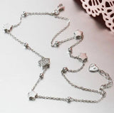 925 Silver Cuff Six Lucky Star Bracelets for Women