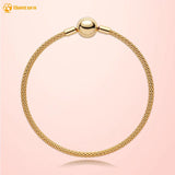 925 Silver Bracelet Moments Mesh Bracelet for Women Jewelry