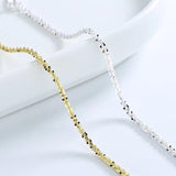 Sterling Silver Bracelet 1.5MM Cauliflower Chain Gypsophila Bracelet