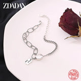 925 Silver Retro Bracelet Chain For Women Jewelry Gift