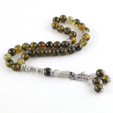 Natural Stone Muslim Rosary Allah Bracelet