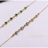 Creative Silver Diamond Jelly Beans Round Bracelet Charm Retro Jewelry