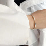 Raylove Water Drop Vintage Thai Silver Bracelet