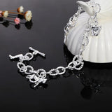 925 Silver Horse Package Boots Bracelet for Women
