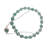 Natural Jadeite Gemstone Beads Bracelet for Women