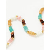 Colorful Rainbow Stone Beads Bracelet for Women