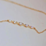 925 Silver Zircon Charm Bracelet Women Party Fine Jewelry Summer