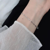 925 Sterling Silver Women's Bracelet Minimalist Jewelry