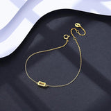 925 Silver Charm CZ Beads Bracelet for Women Jewelry Christmas Gift
