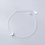 925 Sterling Silver Lightning Bracelet Chain Women's Bracelet