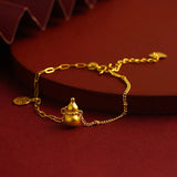 24KT Calabash Bracelet for Women, Bride Party Gift