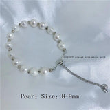 Adjustable Freshwater Pearl Bracelet for Women