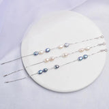 925 Silver Bracelet Baroque Jewelry Women Freshwater Pearl