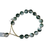 Ruifan Green Chorite Crystal Beaded Bracelet Women Party Jewelry YBR839