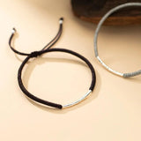 925 Silver Bracelet Women Red Rope Thread Bracelet Silver 925