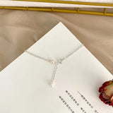 Freshwater Pearl Stacking Bracelet 925 Silver Jewelry Women