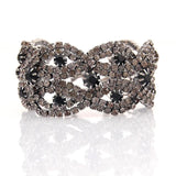 925 Silver Vintage Crystal Zircon Bracelet Wedding Party