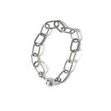S925 Sterling Silver Love Bracelet for Women Students Jewelry