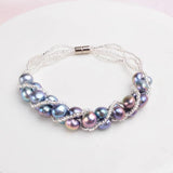 Freshwater Pearl Bracelet Glass Beads