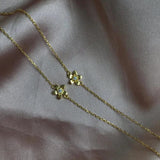 925 Silver Plum Bossom Bracelets Flower Zircon Sweet Fine Jewelry