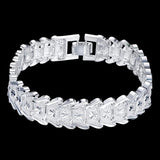 925 Silver Chunky Chain Link Bracelet for Men